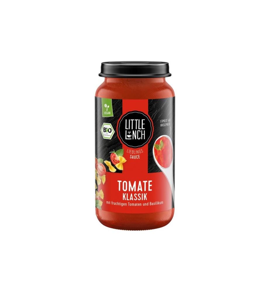 LITTLE LUNCH - Sauce biologique préférée Tomate classique 250 g