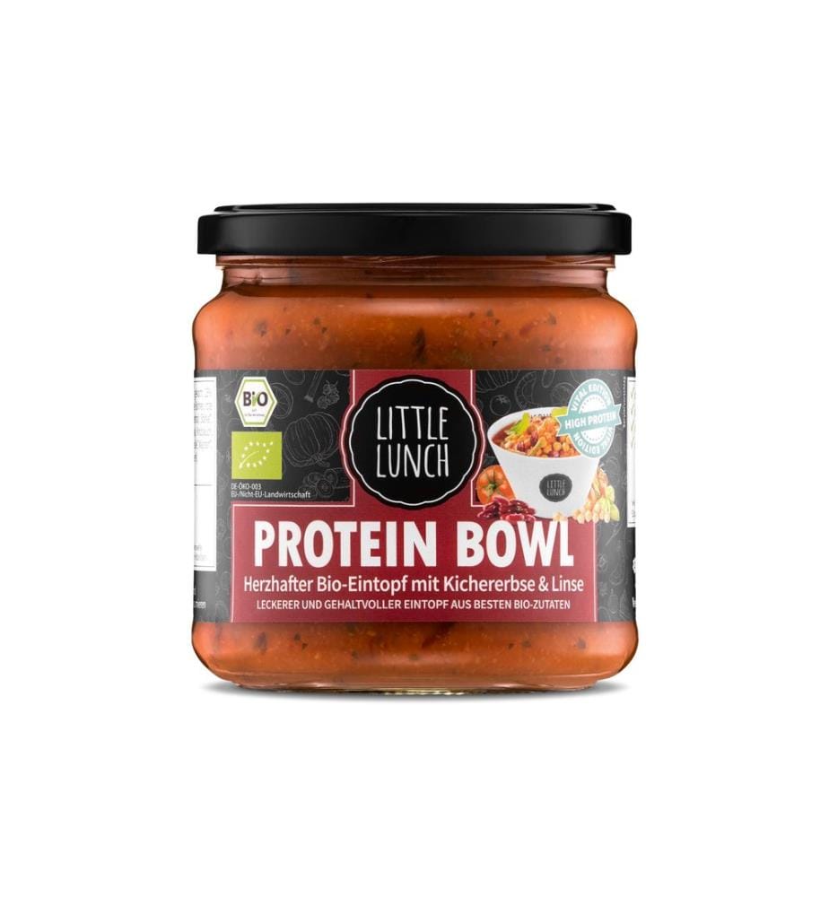 LITTLE LUNCH - Ragoût de légumes protéinés Pois chiches et lentilles Bio 350 ml