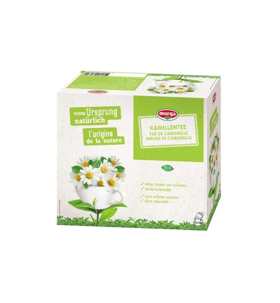 Morga - Sachet de thé Thé de camomille biologique 50 Pièce/s