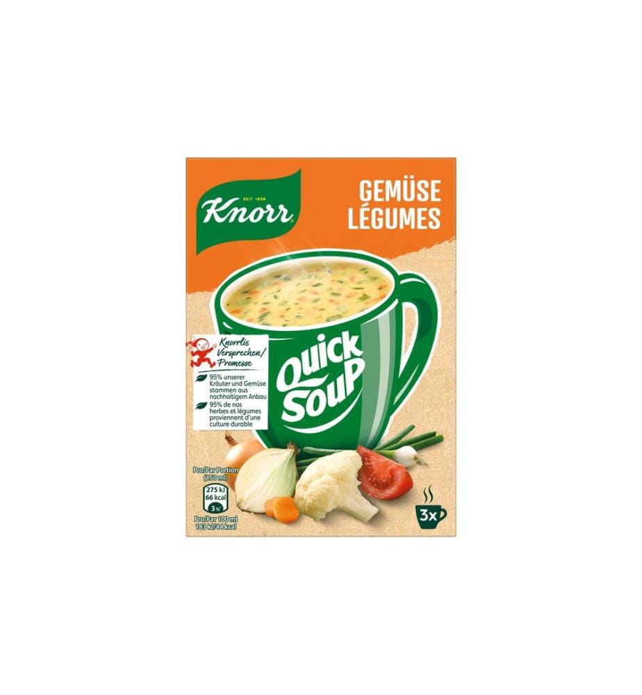 Knorr - Quick Soup Légumes 3 portions