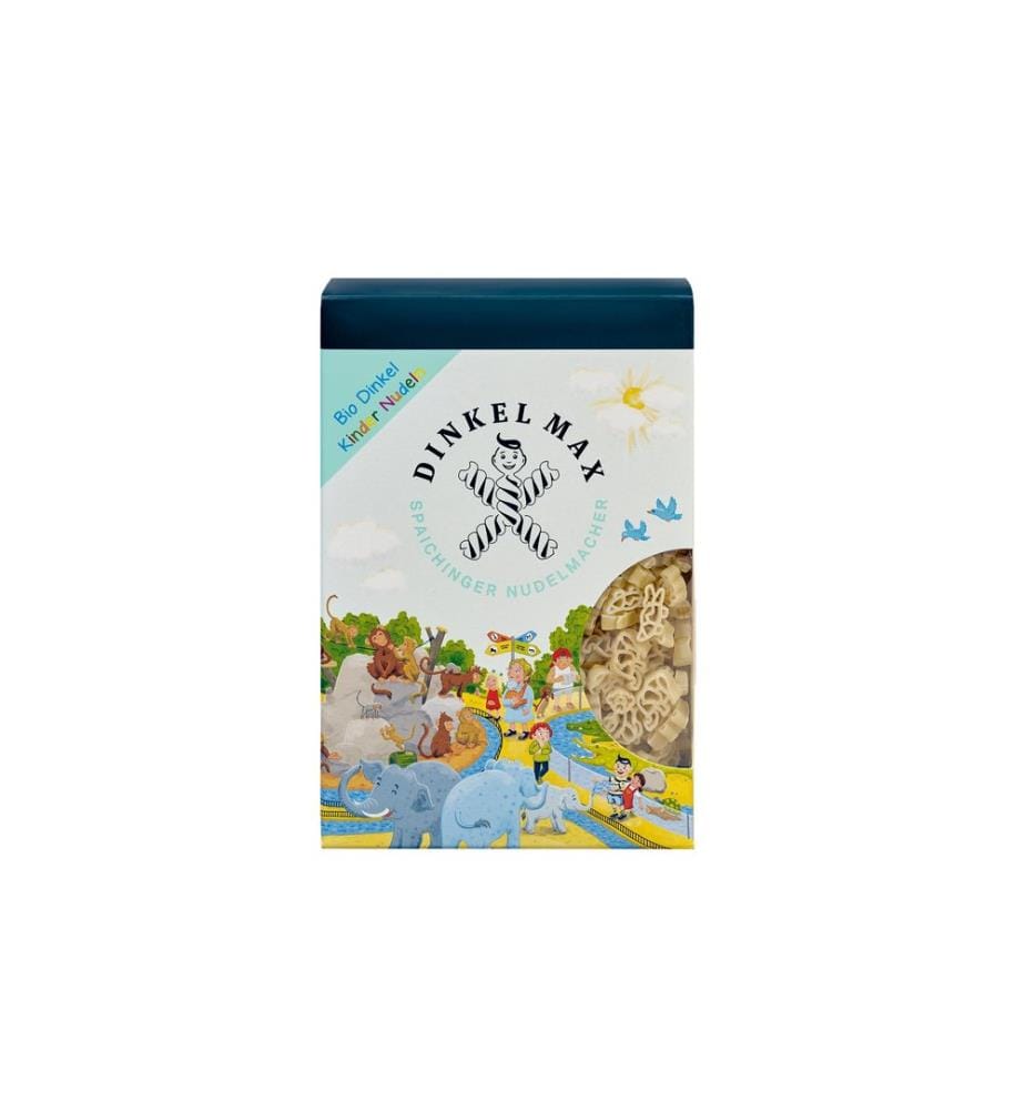 Dinkel Max - Pâtes alimentaires Épeautre bio Animaux du zoo 300 g