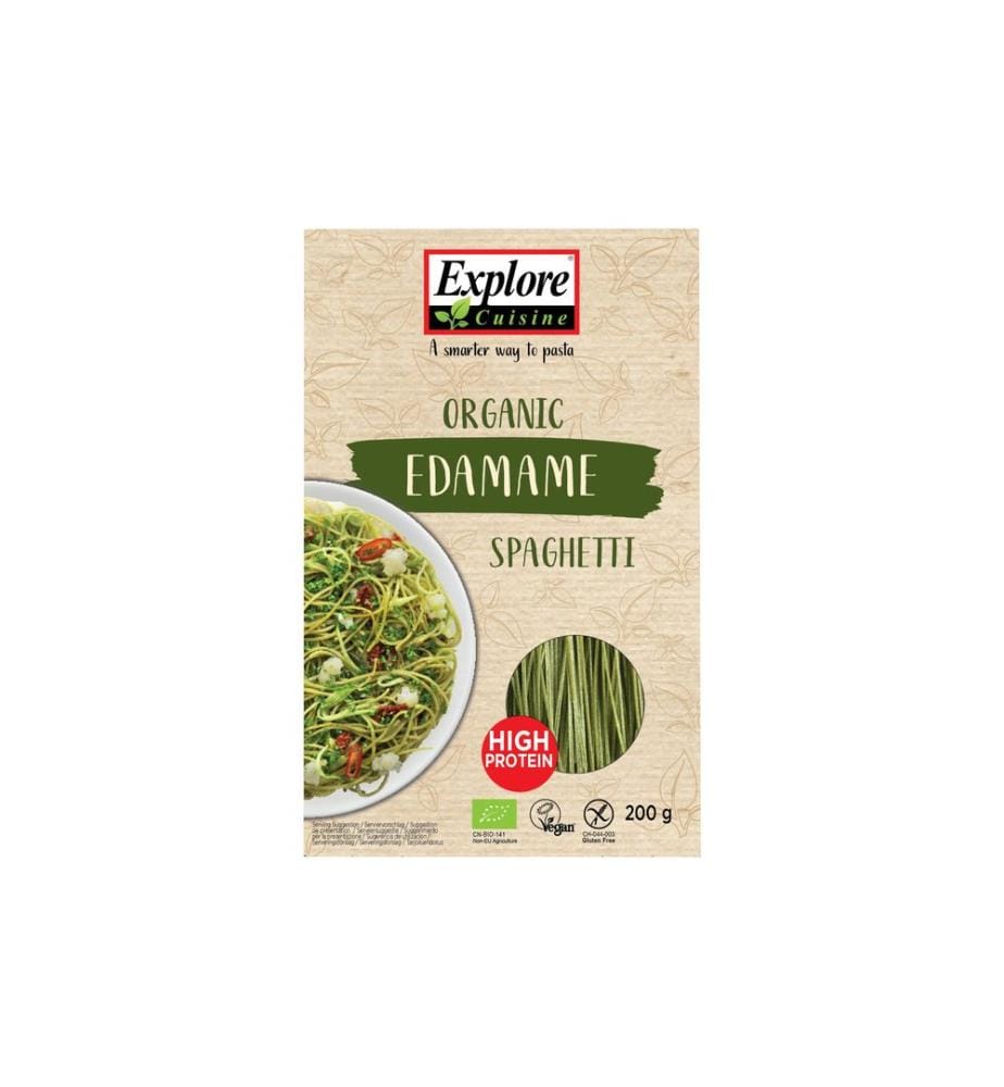 Explore Cuisine - Pâtes alimentaires Bio Spaghetti de fèves d'edama 200 g