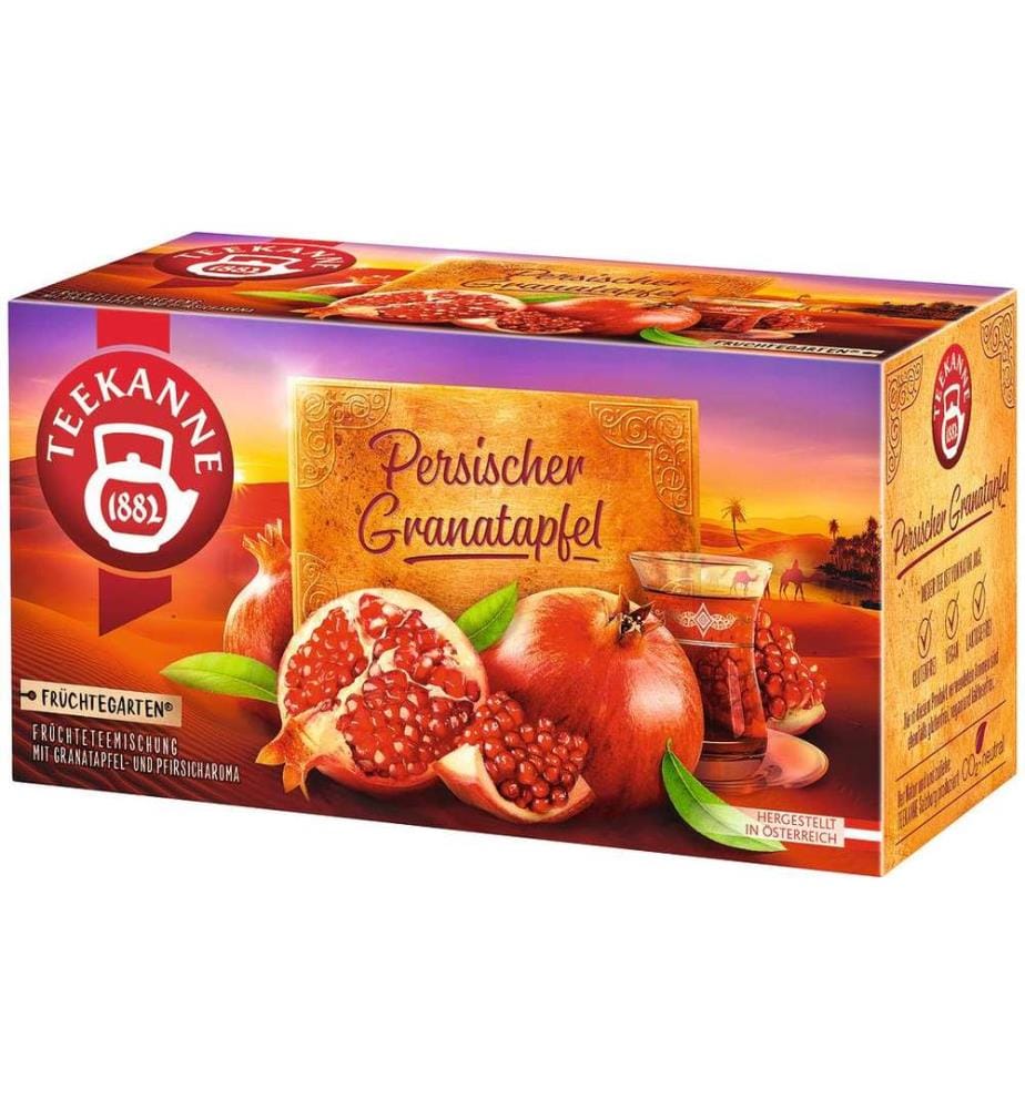 TEEKANNE - Sachet de thé Grenade de Perse 20 Pièce/s