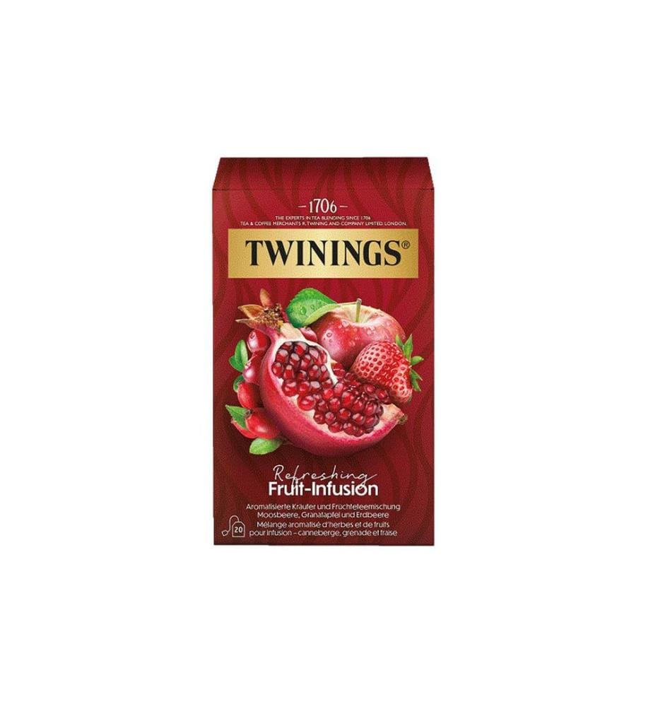 TWININGS - Sachet de thé Thé aux fruits Refreshing 20 Pièce/s