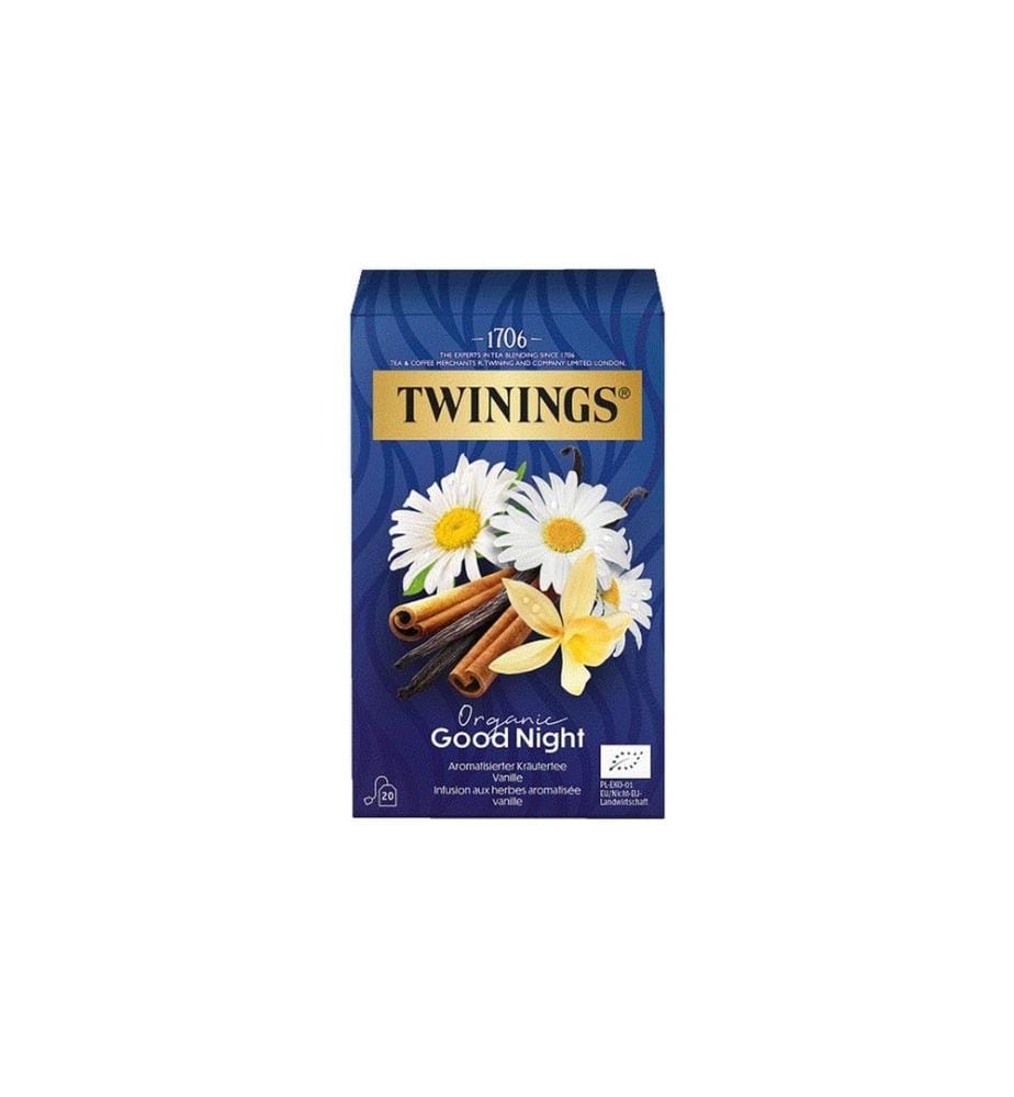 TWININGS - Sachet de thé Bonne nuit bio 20 Pièce/s