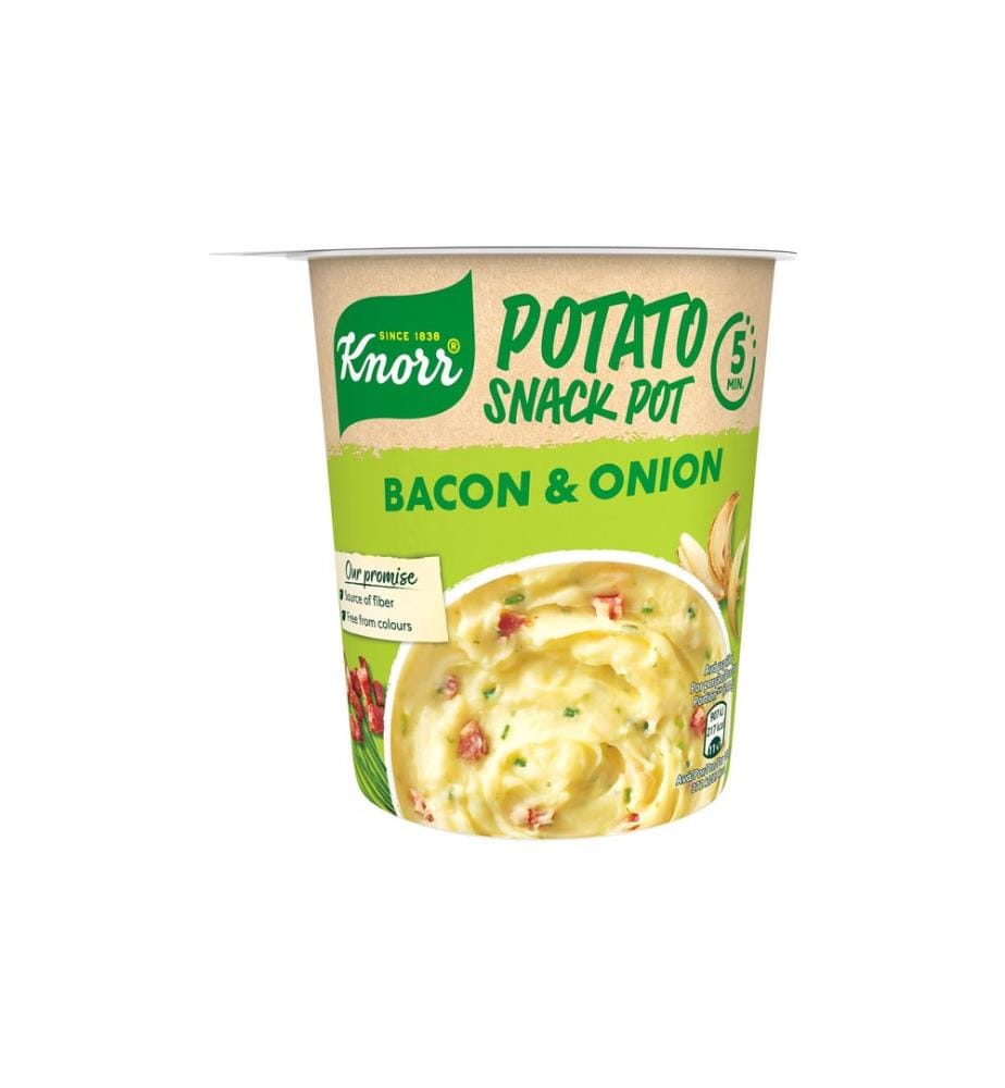 Knorr - Plat préparé Potato Snack Bacon & Onion 1 portion