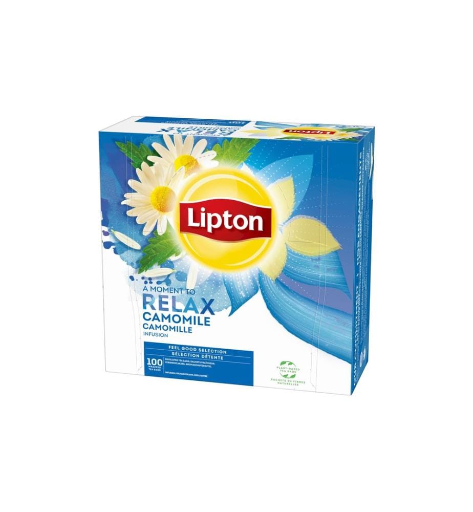 LIPTON - Sachet de thé Feel Good Selection Camomille 100 Pièce/s
