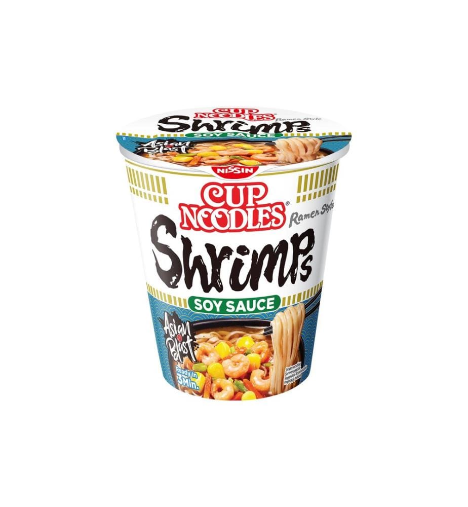 NISSIN FOOD - Cup Noodles Shrimps 63 g