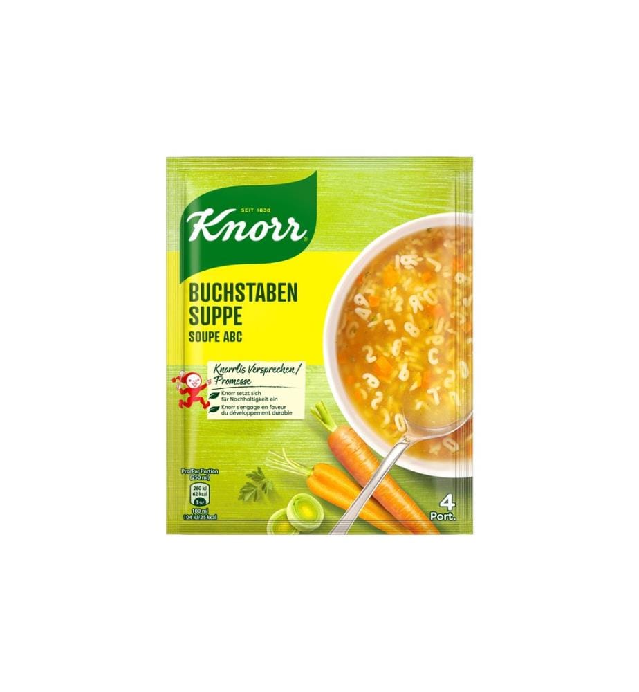 Knorr - Soupe de lettres 4 portions
