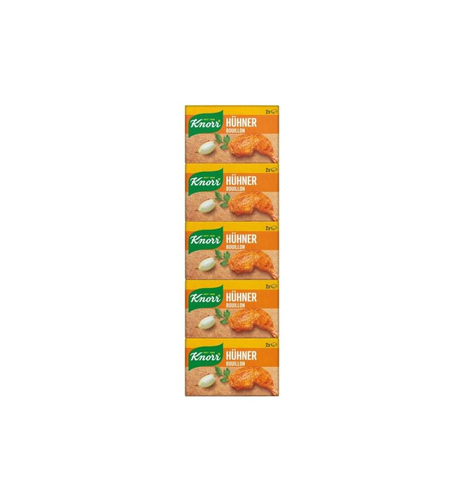 Knorr - Barre de bouillon de poule 5 x 2 cubes
