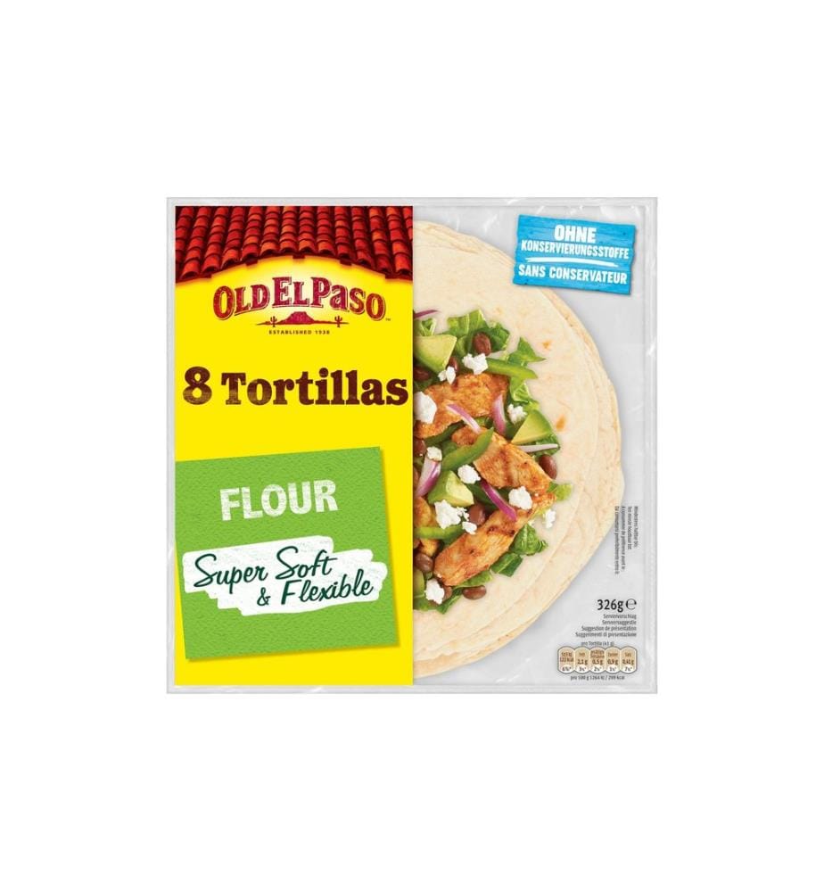 OLD EL PASO - Flour Tortilla 326 g