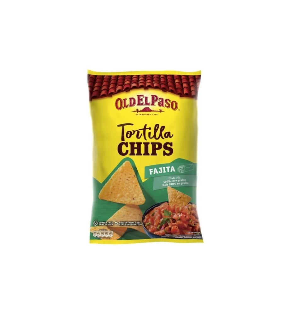 OLD EL PASO - Tortilla Chips Fajita 185 g