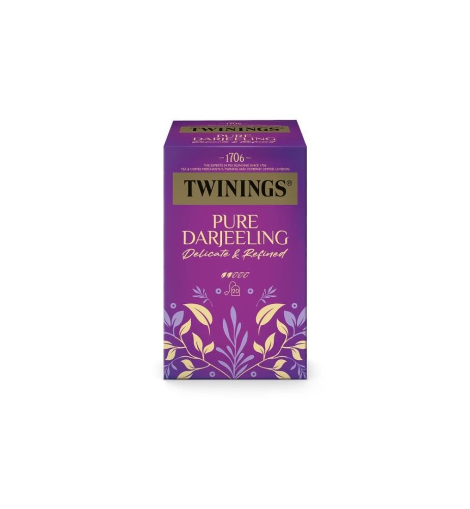 TWININGS - Sachet de thé Pure Darjeeling 20 pièces