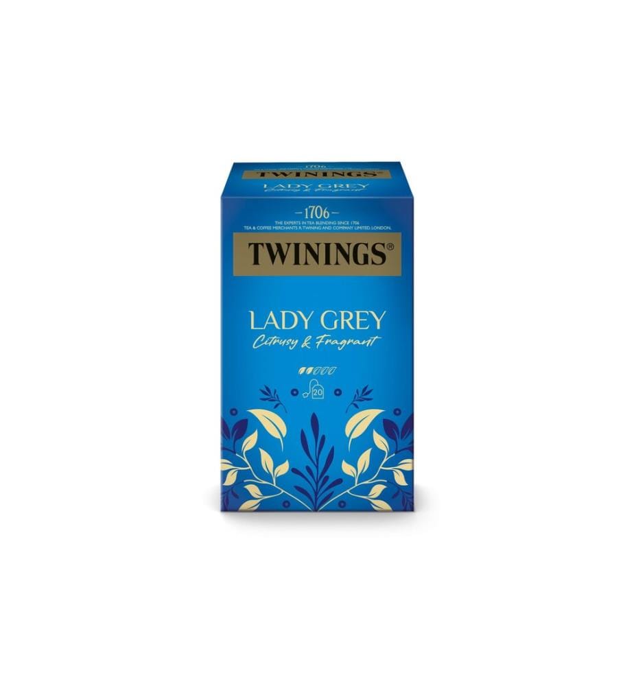 TWININGS - Sachet de thé Lady Grey 20 pièces