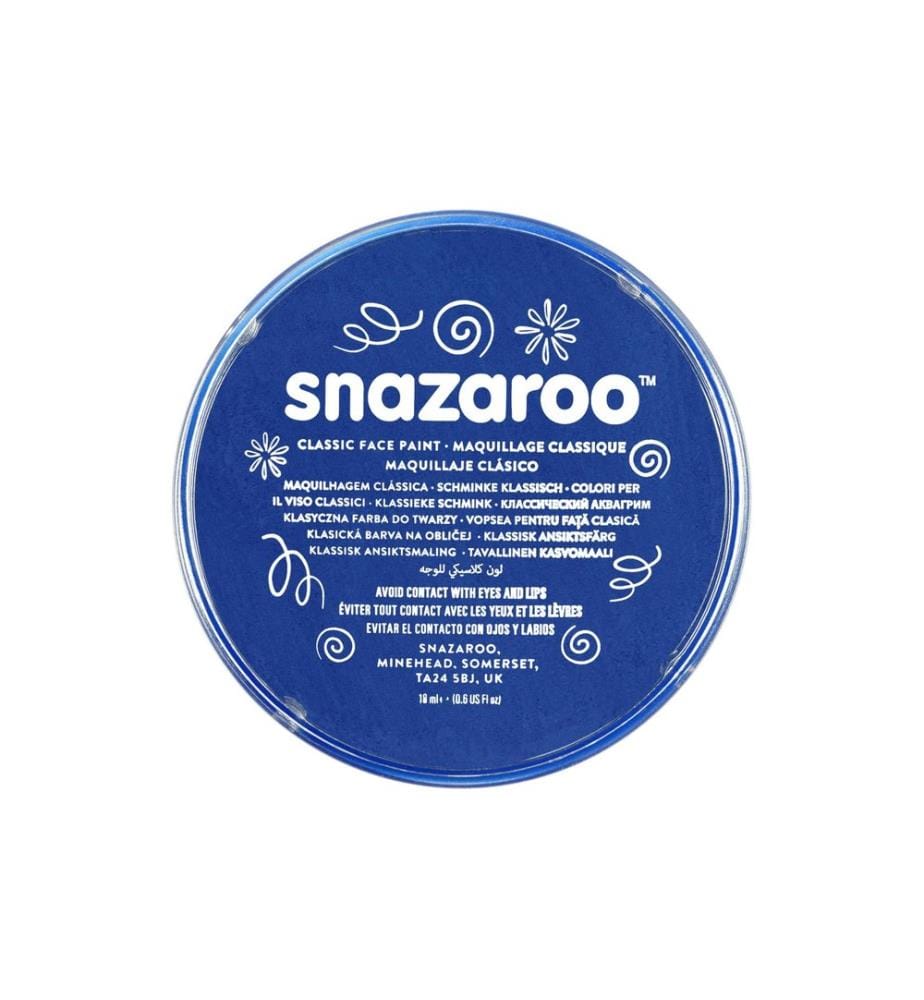 Snazaroo - Couleur de maquillage Blister 18 ml, Bleu