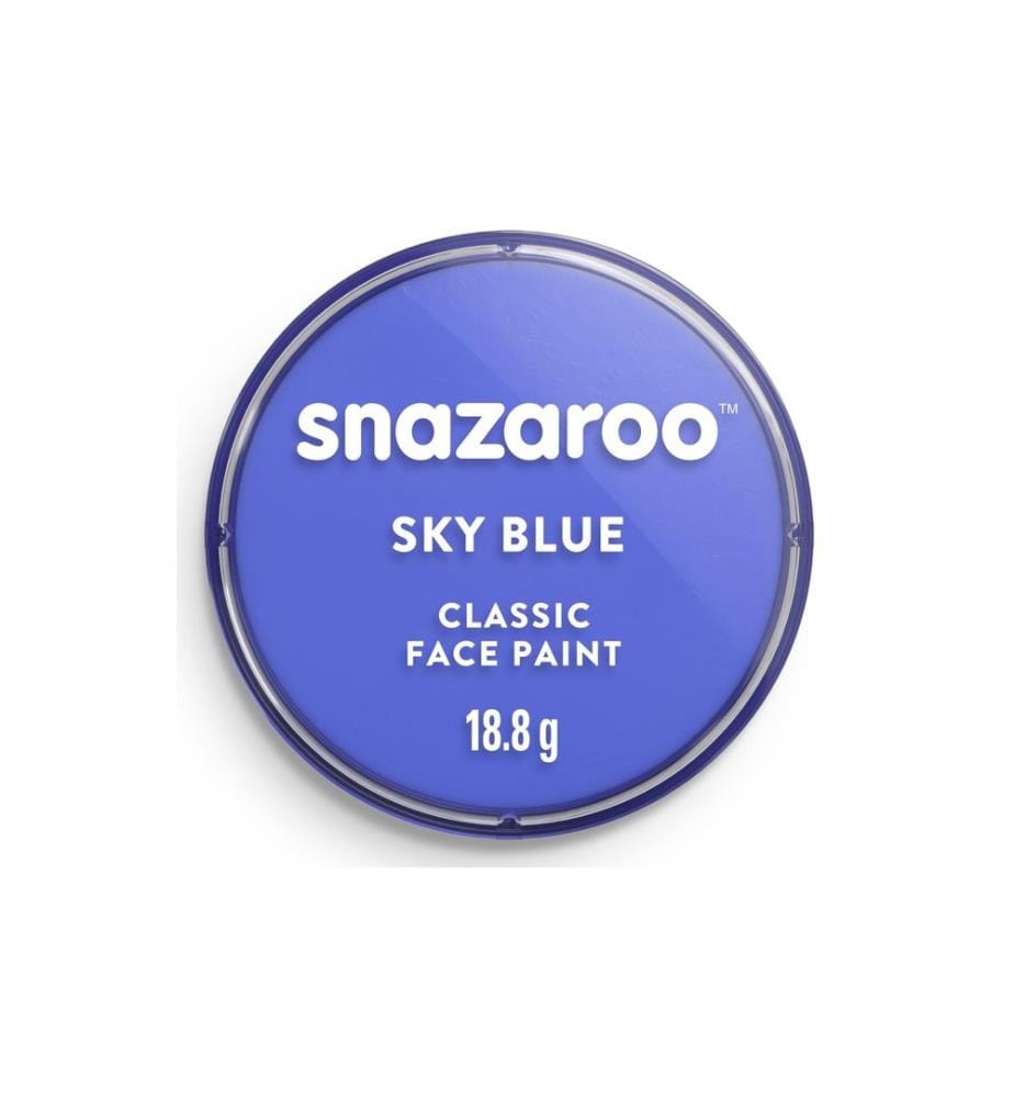 Snazaroo - Couleur de maquillage Blister 18 ml, Bleu ciel