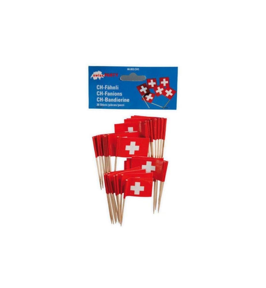 HAUSHALTSWARE - Drapeaux de fête croix suisse