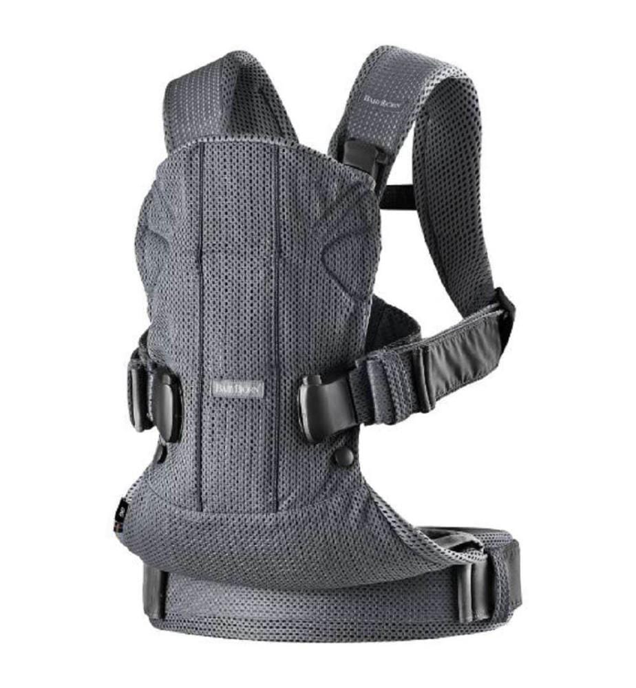 Porte-Bébé One - Gris Anthracite Mesh
