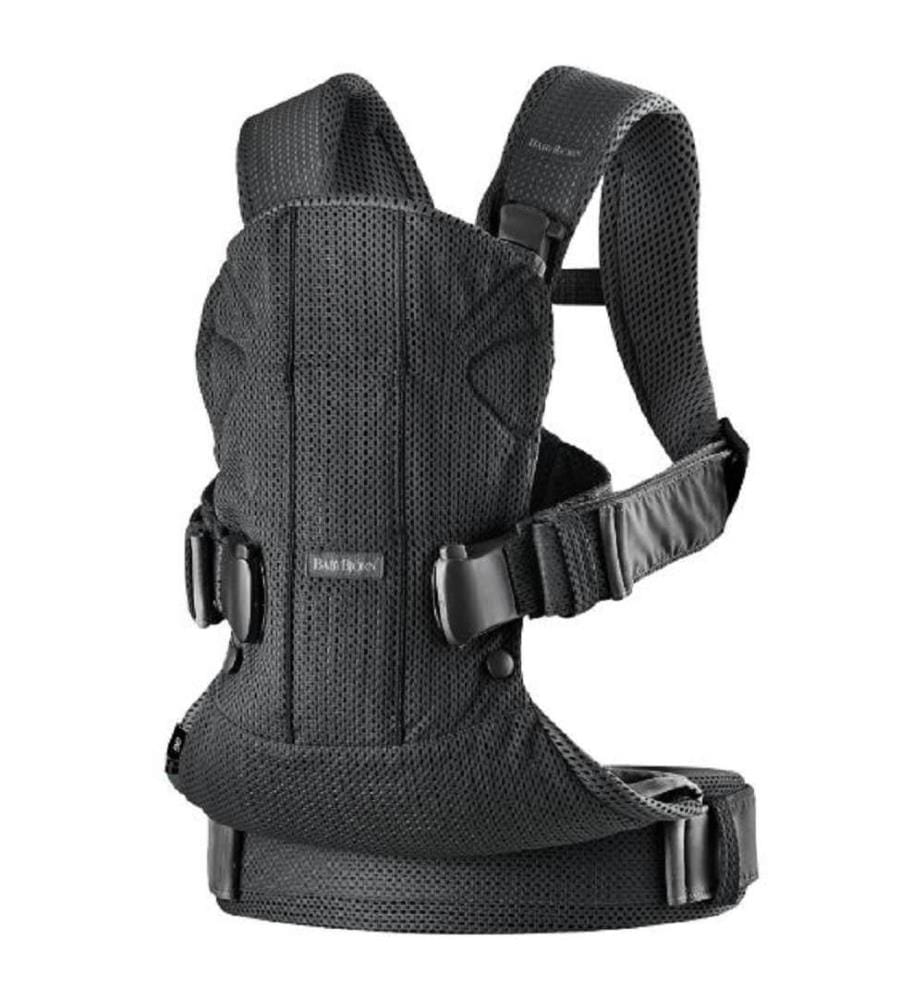 Porte-Bébé One - Noir Mesh