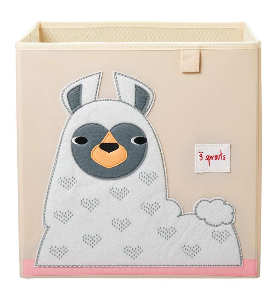 Coffre à jouets Lama - Multicolore