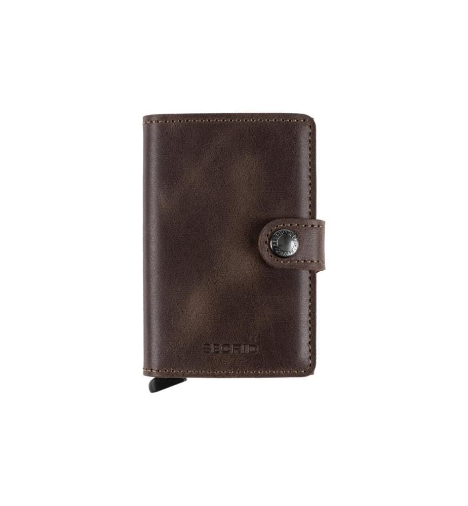 SECRID - Portefeuille Miniwallet Vintage Chocolate
