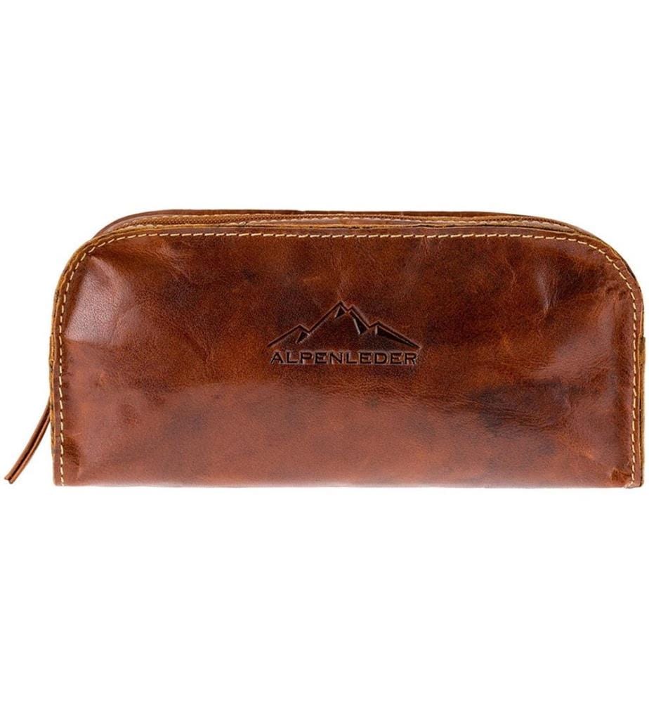 ALPENLEDER - Étui Mainau Cognac