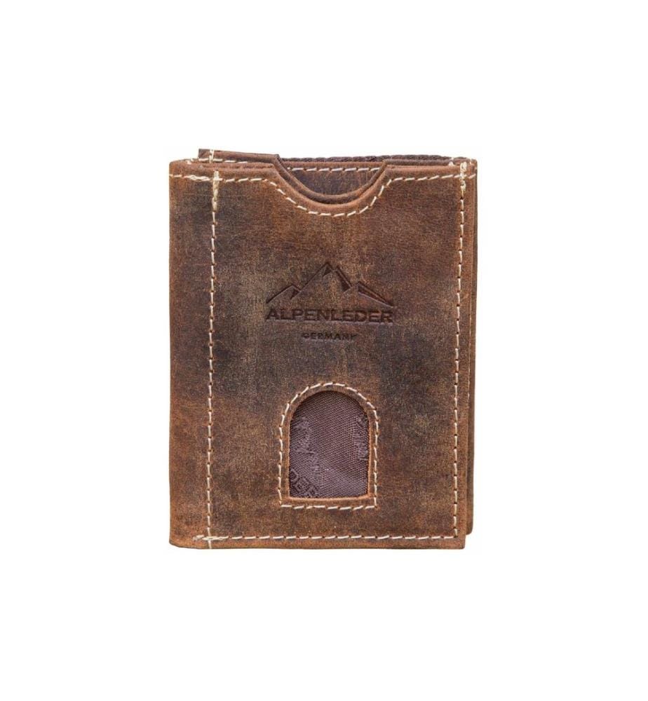 ALPENLEDER - Portefeuille Pocket Old Havanna