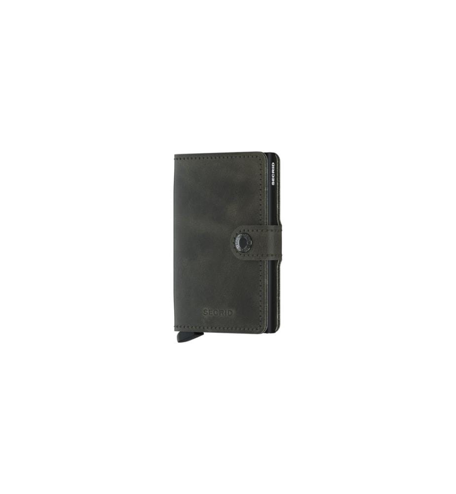 SECRID - Portefeuille Miniwallet Noir olive vintage