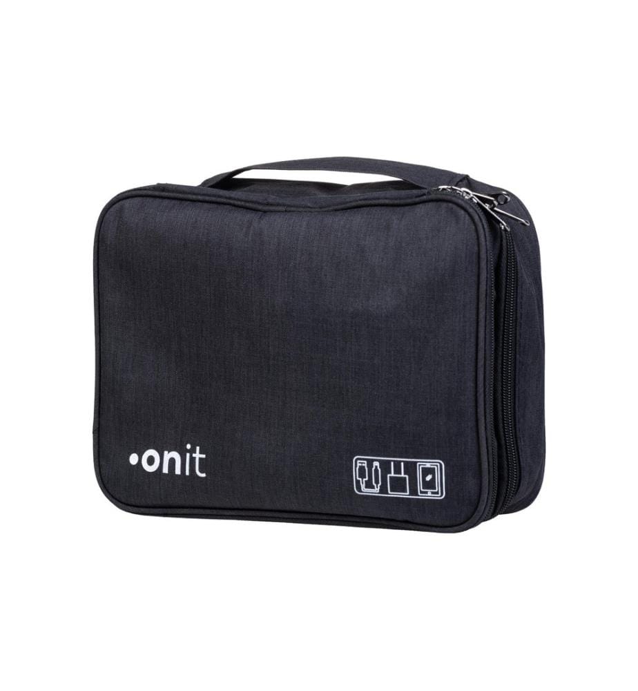 onit Sac de voyage pour accessoires Tech Maxi, Noir
