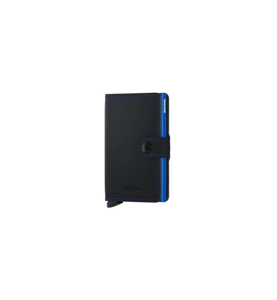 SECRID Portefeuille Miniwallet Matte Black Blue