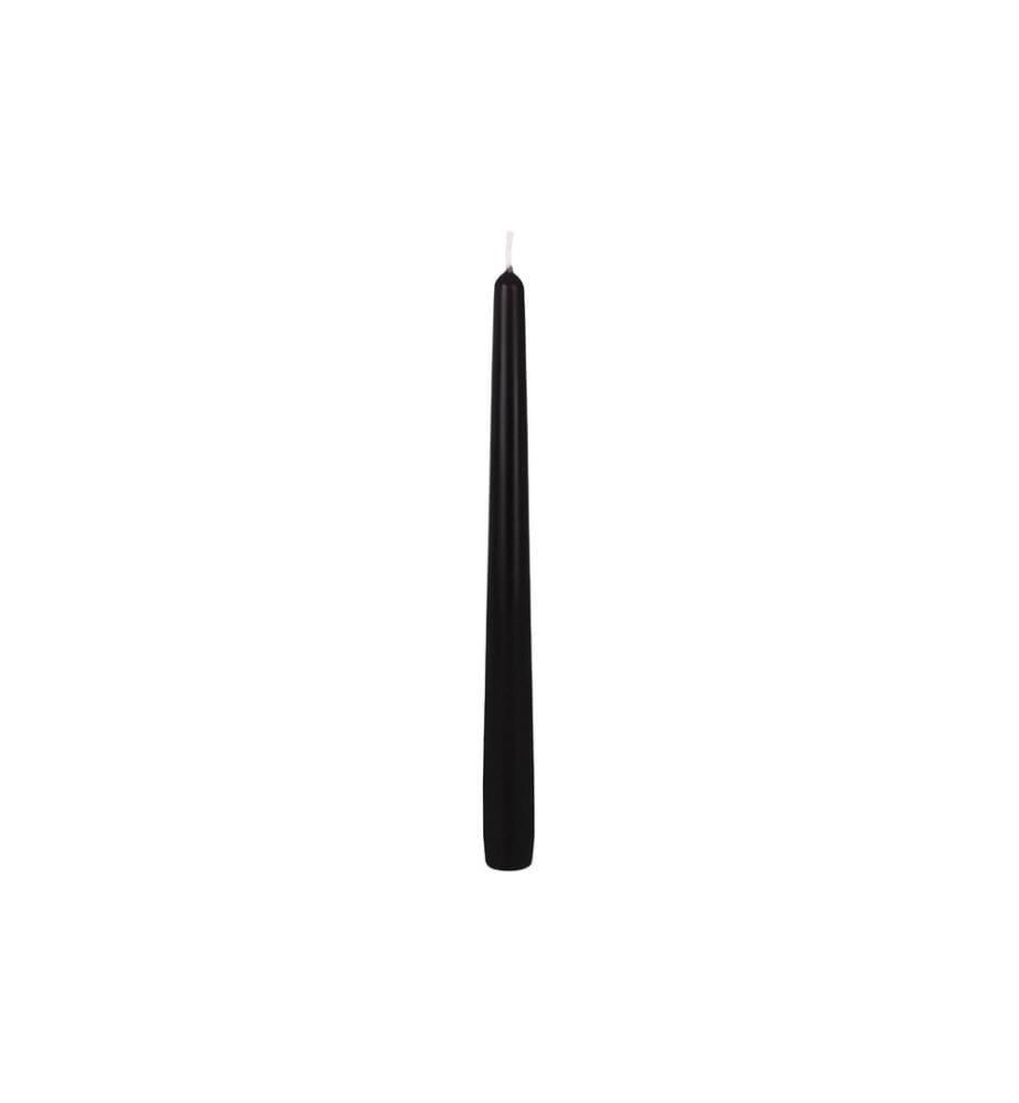 EGLO - Bougie droite Glenbarr 25 cm x 2.3 cm, Noir, 4 Pièce/s