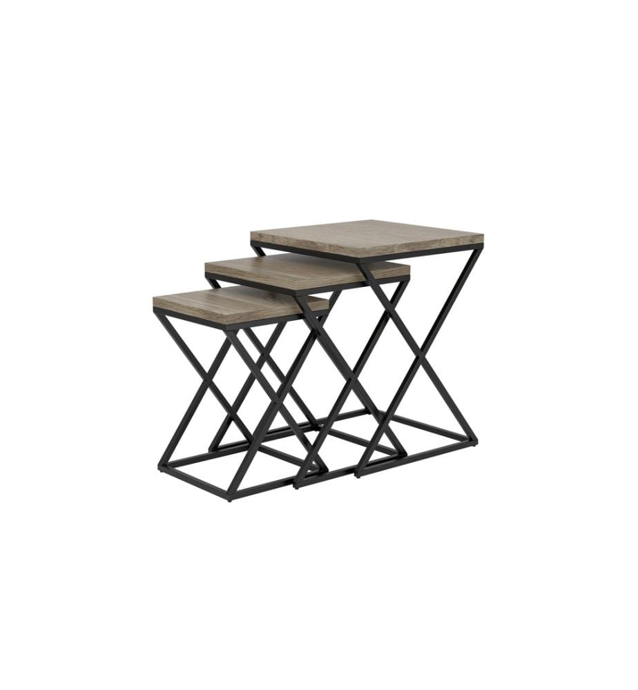 EGLO - Table d'appoint Clonmany Lot de 3