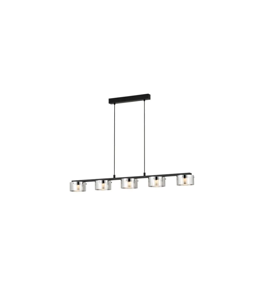 EGLO - Leuchten Suspension à LED COPILLOS LED 5 x 5.4W 3000K argenté