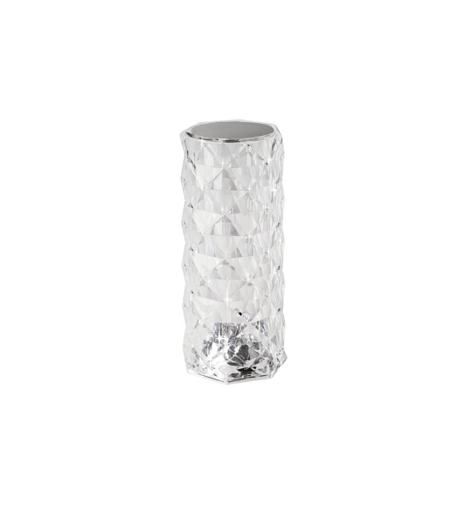 EGLO Luminaires Lampe de table LUCIGNANO Batterie LED-RGB Tactile Transparent