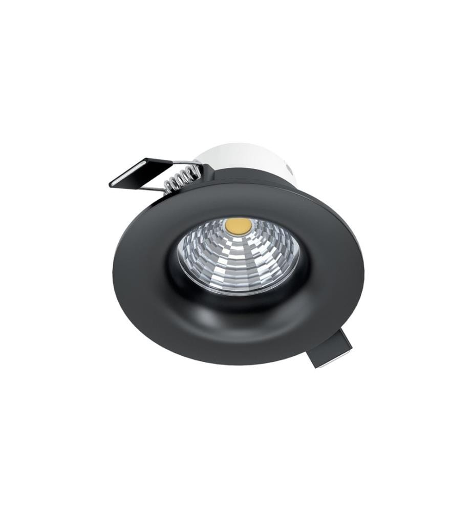 Spot encastrable EGLO Saliceto 1 Rond 1x 6 W 2700 K, Noir