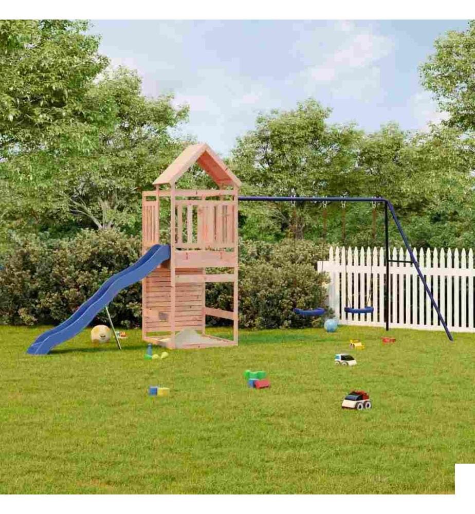 Aire de jeux d'extérieur bois massif de douglas