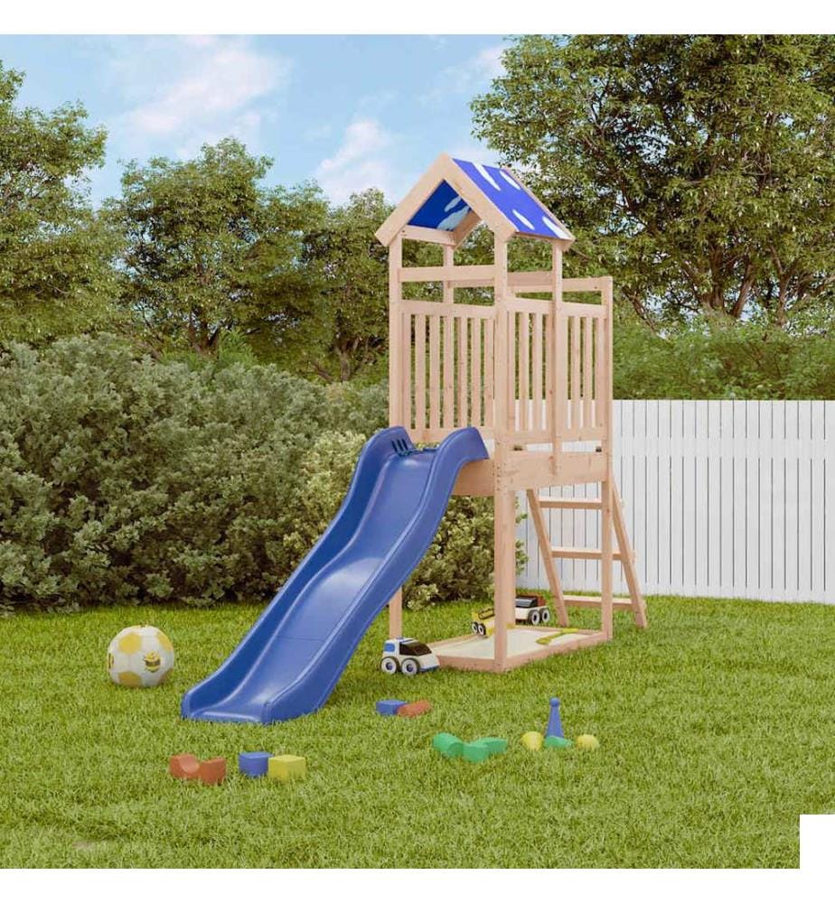 Aire de jeux d'extérieur bois de pin massif
