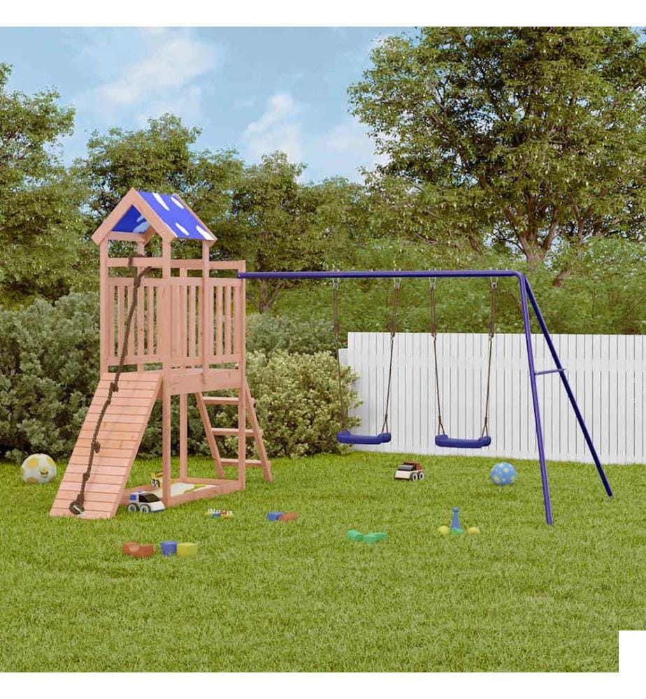 Aire de jeux d'extérieur bois massif de douglas