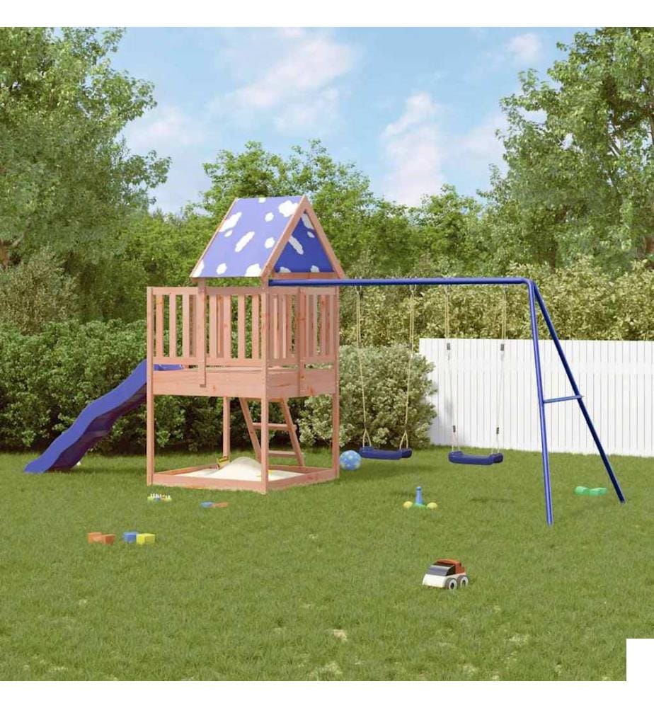 Aire de jeux d'extérieur bois massif de douglas