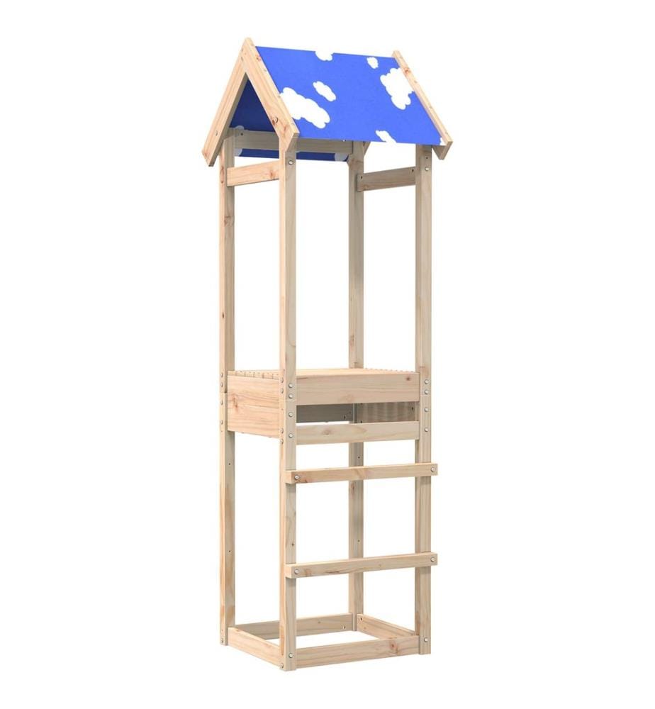 Tour de jeu Marron 52,5 x 46,5 x 195 cm Pin massif