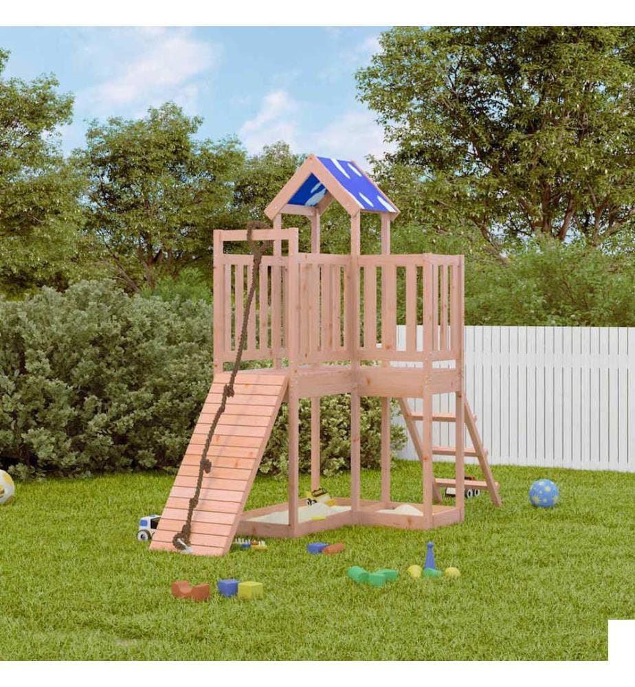 Aire de jeux d'extérieur bois massif de douglas