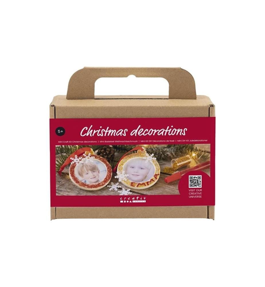 CREATIV COMPANY - Kits de bricolage Boules de Noël Cadre photo