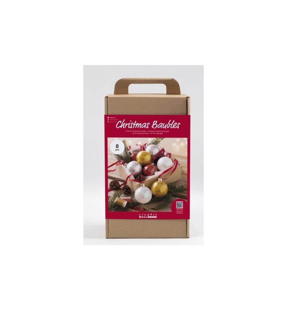 CREATIV COMPANY - Kits de bricolage Boules de Noël Paillettes
