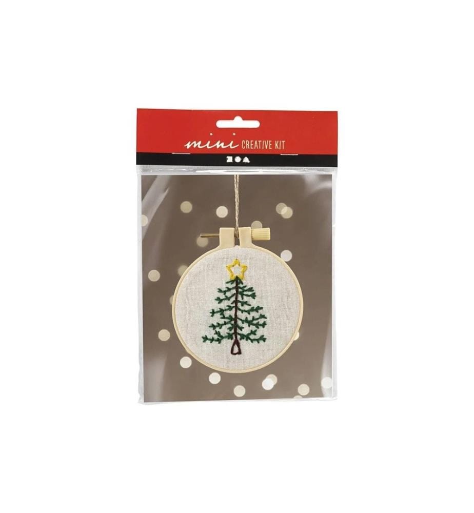 CREATIV COMPANY - Kits de bricolage Broderie Arbre de Noël