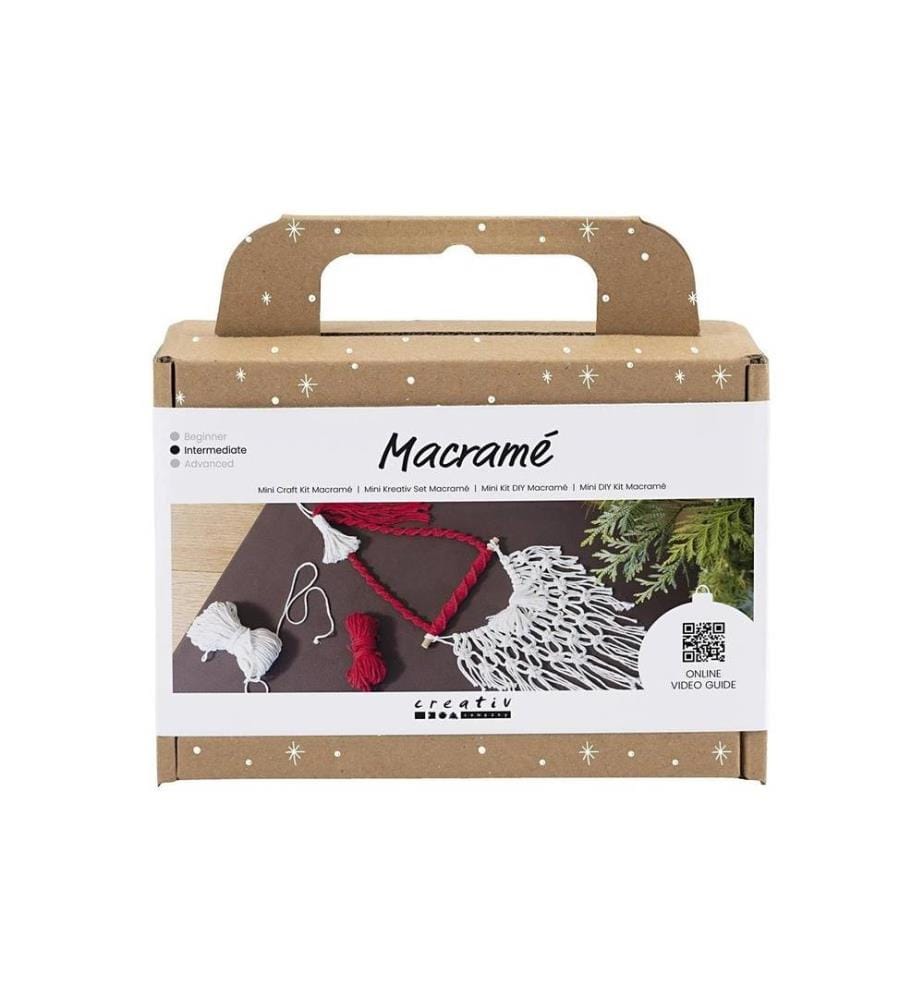 CREATIV COMPANY - Kits de bricolage Macramé Père Noël Père Noël