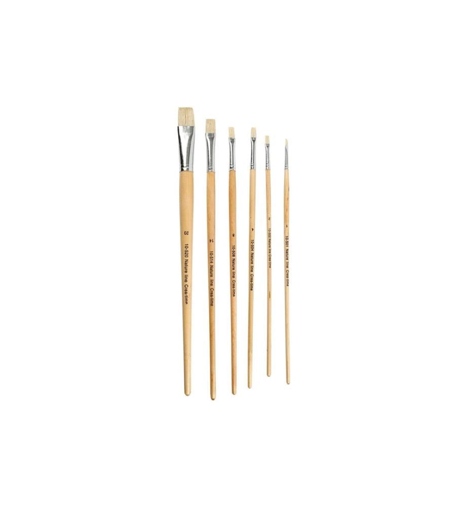 CREATIV COMPANY - Brosse à poils B 5-19 mm, 64 pièces