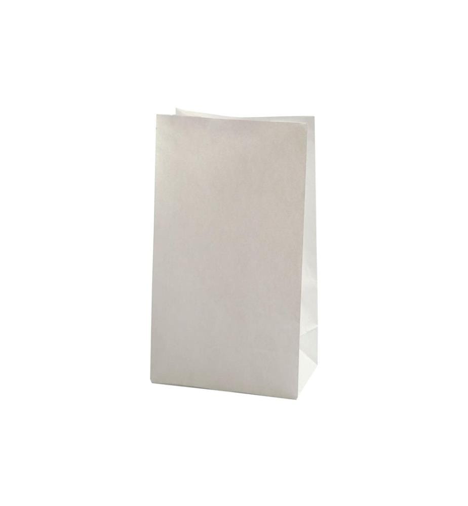 CREATIV COMPANY - Sac en papier Blanc, 100 pièces