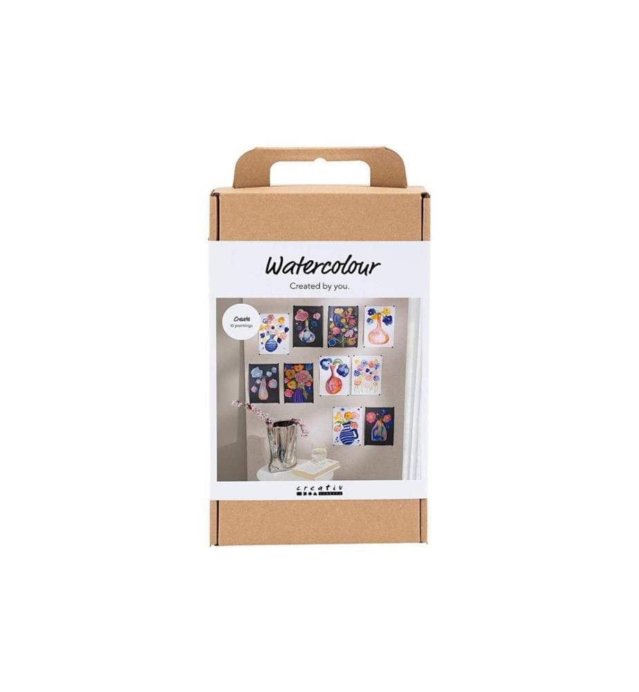 CREATIV COMPANY - Peinture à leau Kit de bricolage pour 10 images