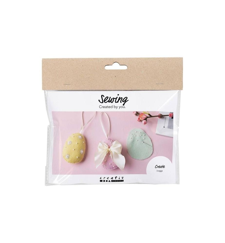 CREATIV COMPANY - Kits de bricolage Pâques Couture 1 Pièce/s, Multicolore