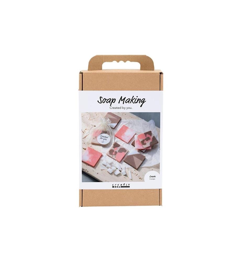 CREATIV COMPANY - Kits de bricolage - Fabrication de savon, forme carrée